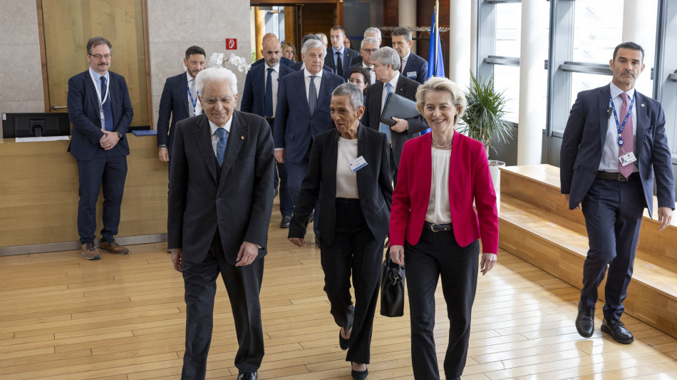 Von der Leyen a Mattarella, 'benvenuto, europeo nel cuore'