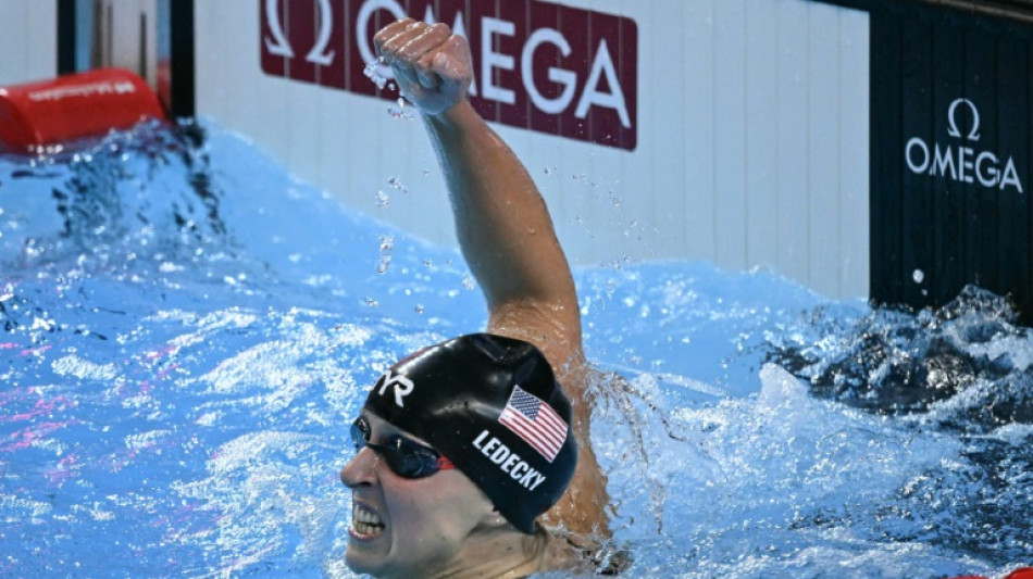 Natation: l'Am&eacute;ricaine Katie Ledecky championne du monde du 800 m nage libre pour la 7e fois