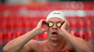 Natation: L&eacute;on Marchand assure sa place aux Jeux, sans plus
