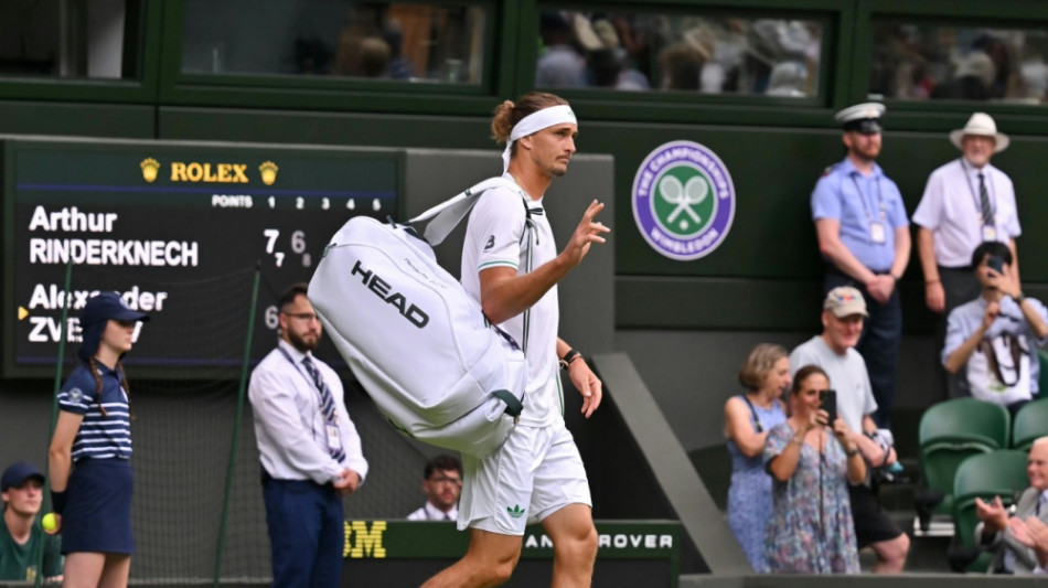 Zverev scheitert in erster Runde von Wimbledon