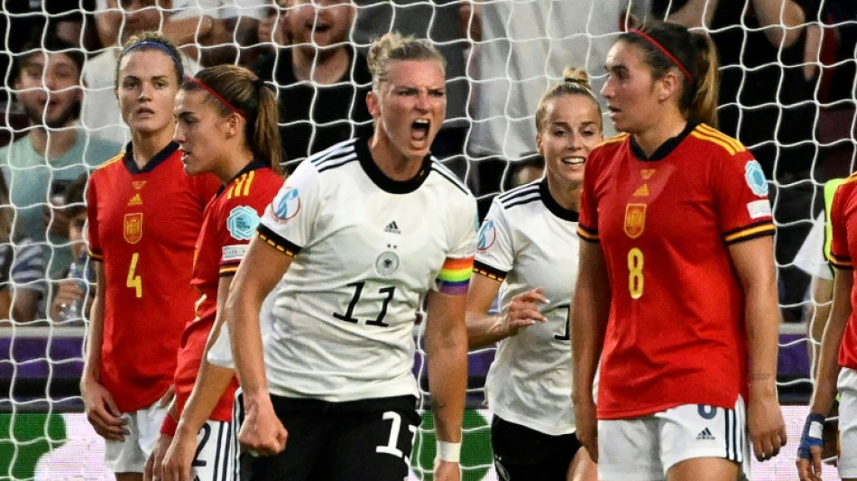 Euro f&eacute;minin: l'Allemagne mate l'Espagne et file en quart