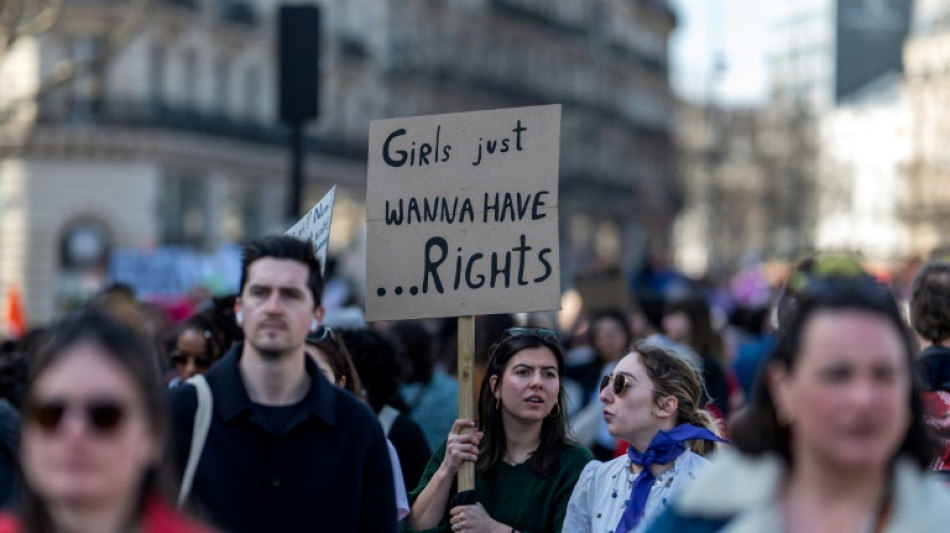 8-Mars: dans le monde, des femmes mobilis&eacute;es contre les in&eacute;galit&eacute;s et la mont&eacute;e du "masculinisme"