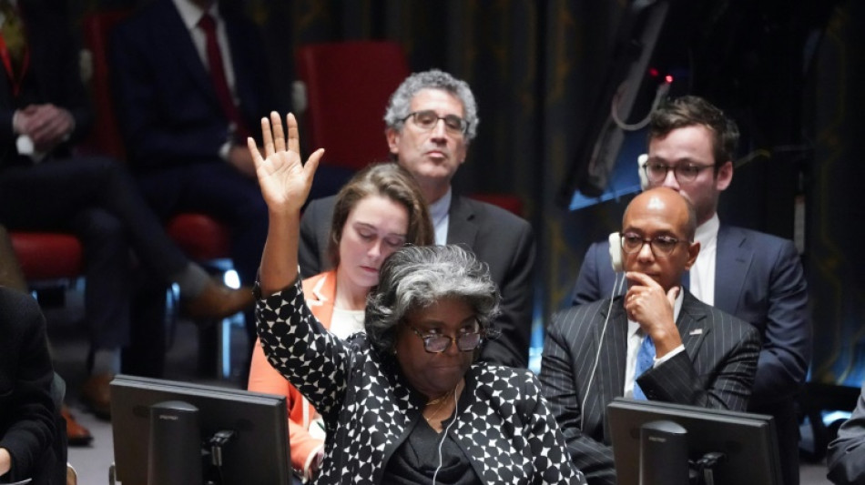 US vetoes UN resolution on Israel-Hamas war