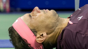 Nadal survives self-inflicted injury as Serena loses in doubles at US Open