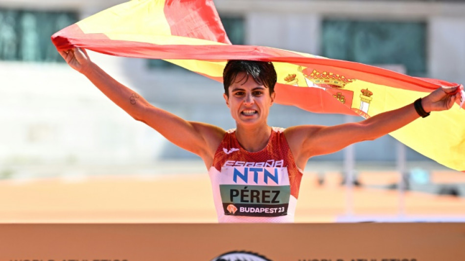 La espa&ntilde;ola Mar&iacute;a P&eacute;rez oro mundial en 35 km marcha, la peruana Kimberly Garc&iacute;a plata