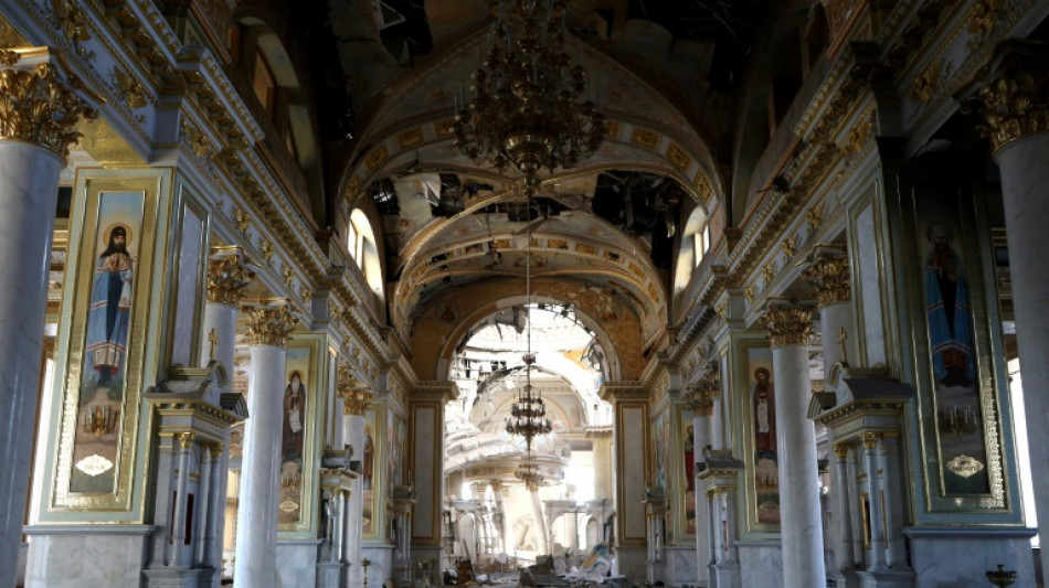 Russia strikes Odesa cathedral, Putin dismisses counteroffensive