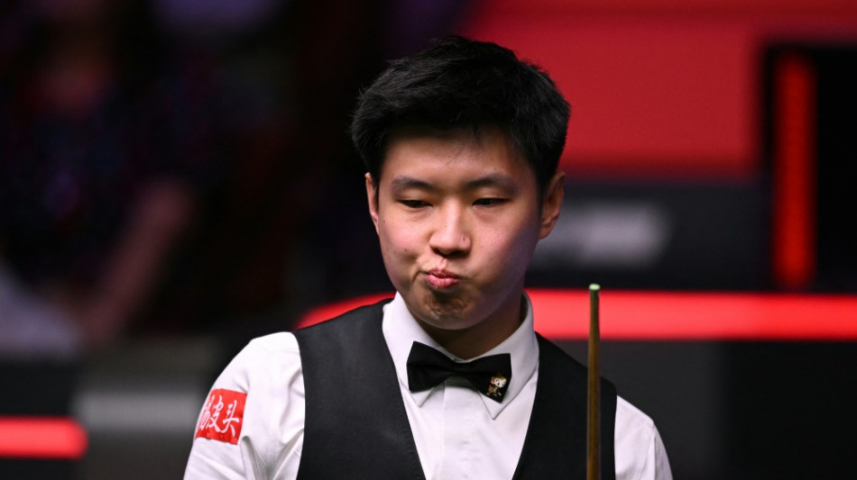 Snooker-WM: Zhao kurz vor Titelgewinn