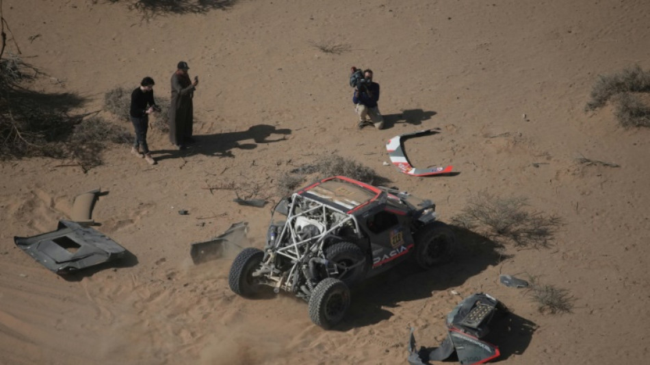 Dakar-2025: accident de Loeb au d&eacute;but de la 3e &eacute;tape