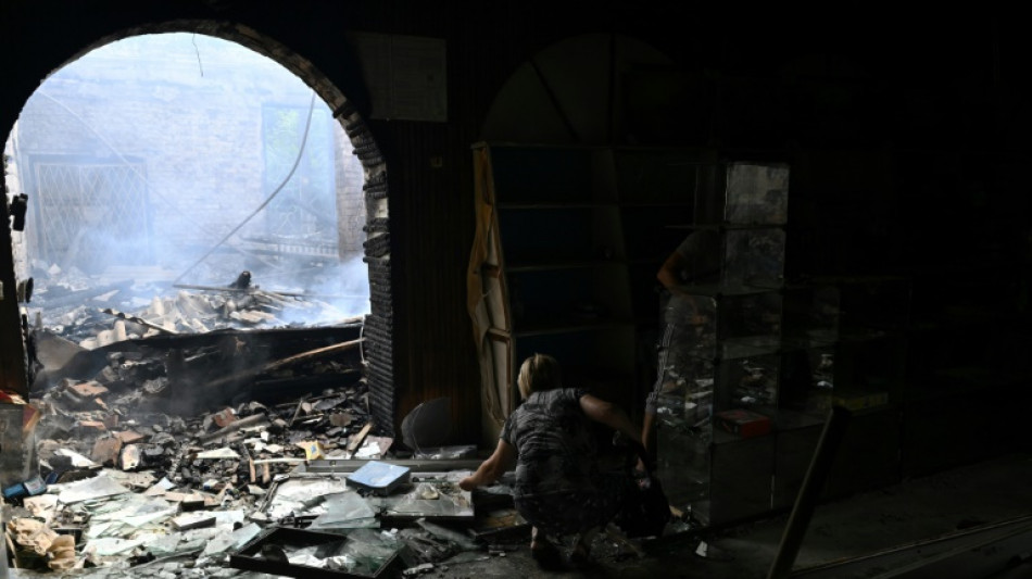 Ukraine: &agrave; Sloviansk pilonn&eacute;e, "le mieux c'est de partir"