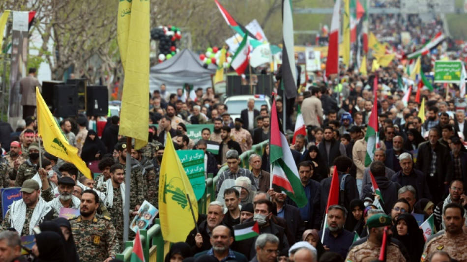 Manifestations en Iran et au Moyen-Orient pour soutenir les Palestiniens