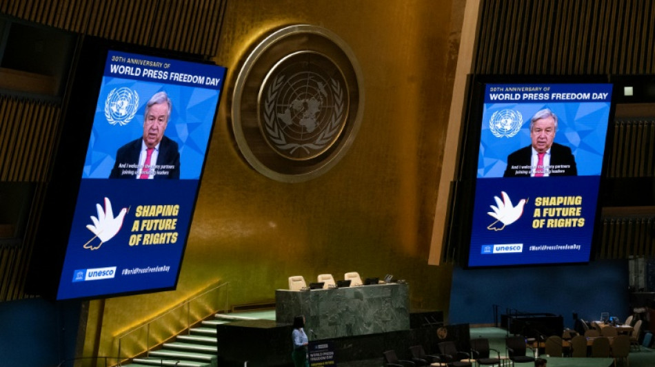 UN rings the alarm on diminishing global press freedoms