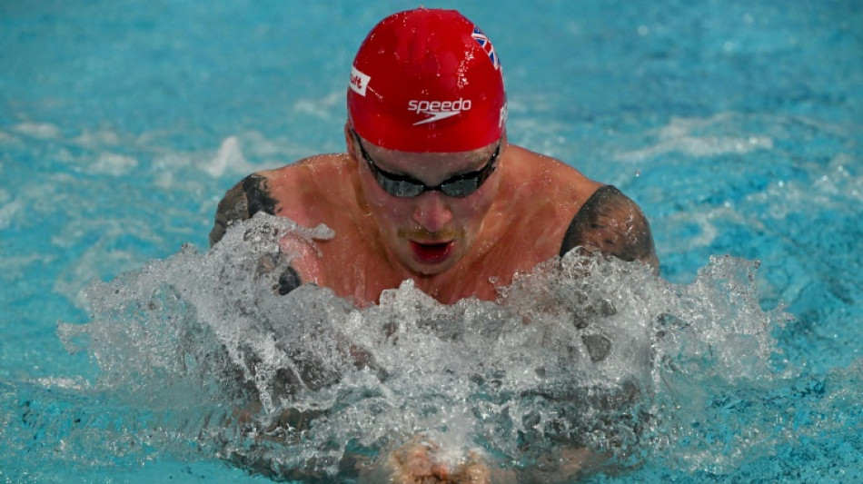 Britain's Peaty out of world swimming championships 