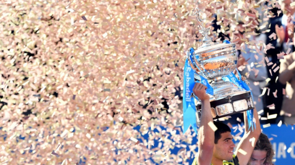 Alcaraz claims back-to-back Barcelona titles