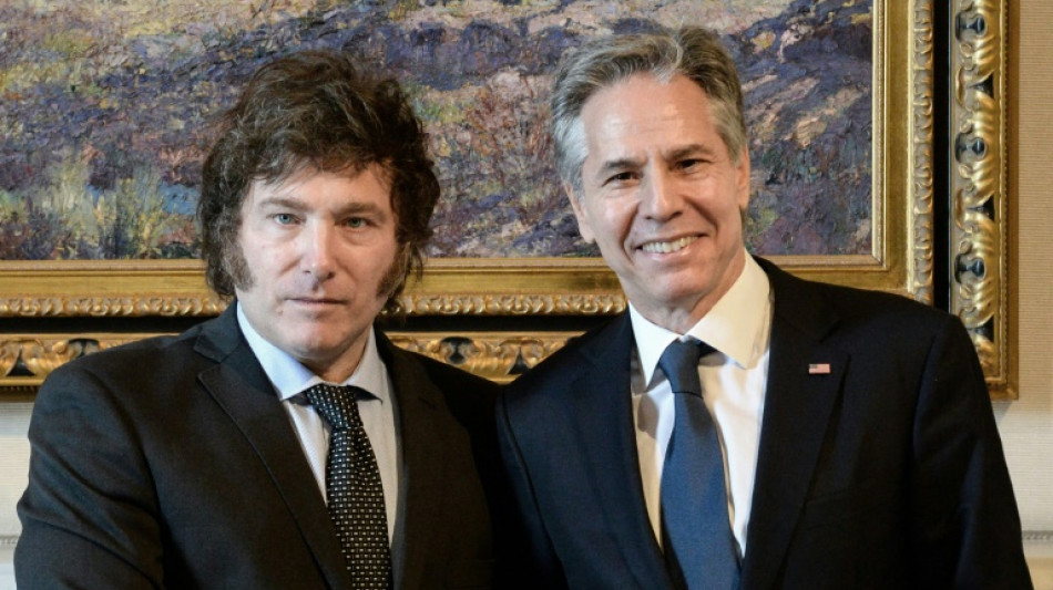Blinken dice que Argentina "puede contar" con EEUU para estabilizar su econom&iacute;a