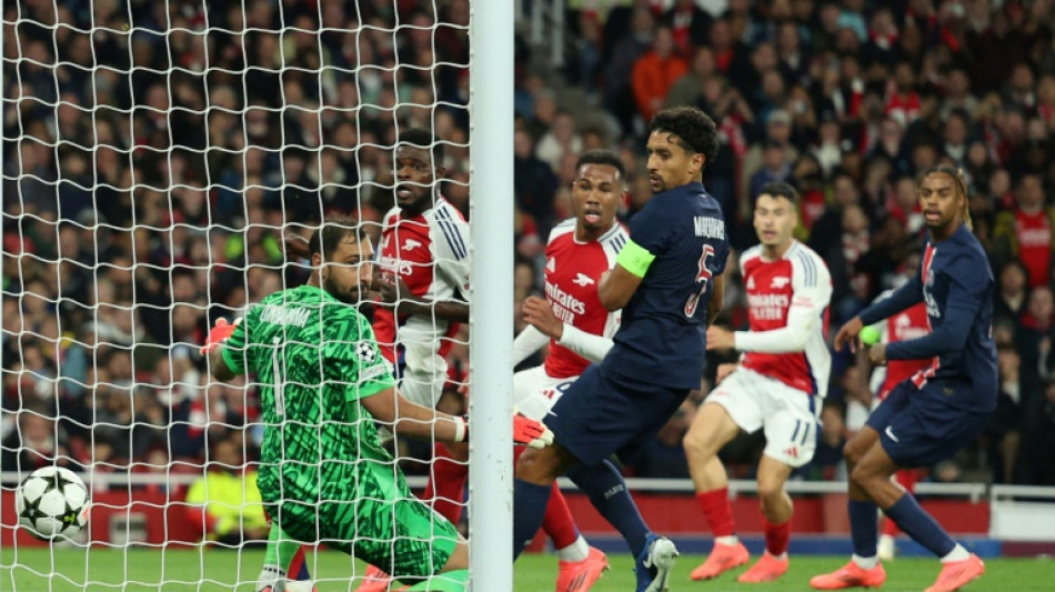 C1: le PSG tombe &agrave; Arsenal dans son premier sommet de la saison