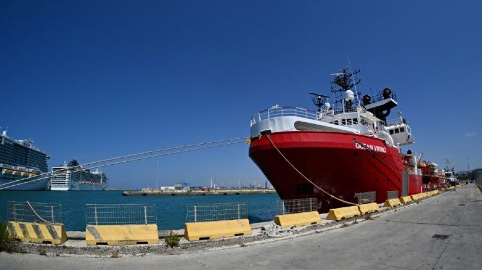 Migrant rescue ship Ocean Viking cleared to leave Italian port