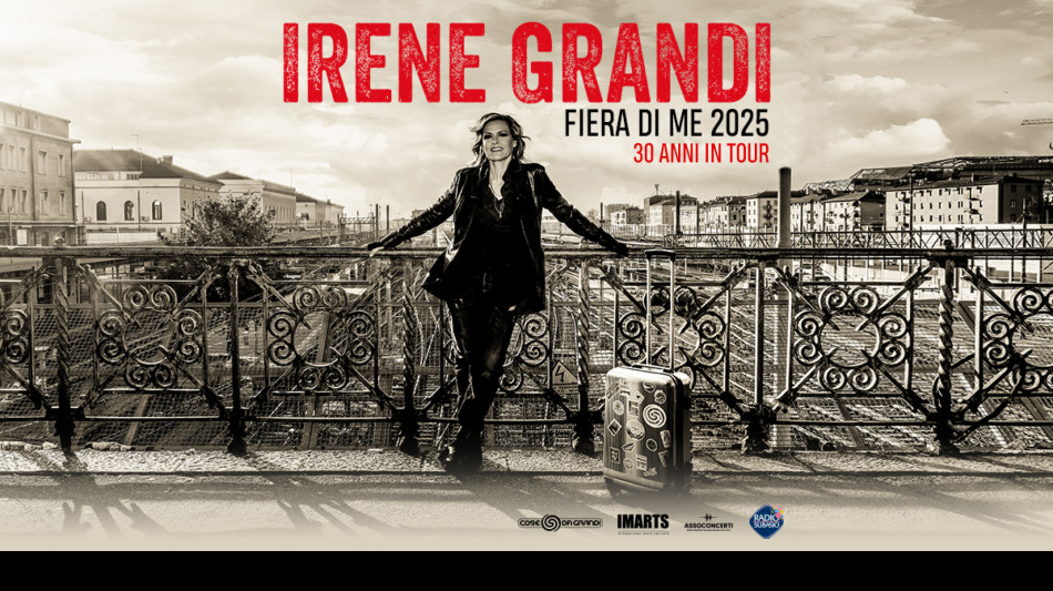 Irene Grandi attesa ai live estivi con il 'Fiera di me tour'