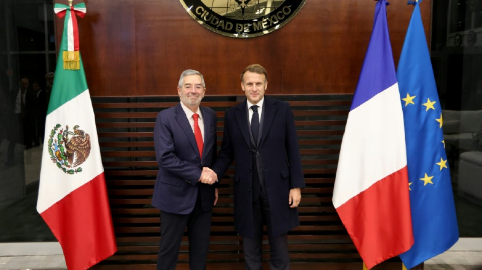Au Mexique, Macron pr&ocirc;ne une lutte antidrogue qui respecte "la souverainet&eacute;" des Etats