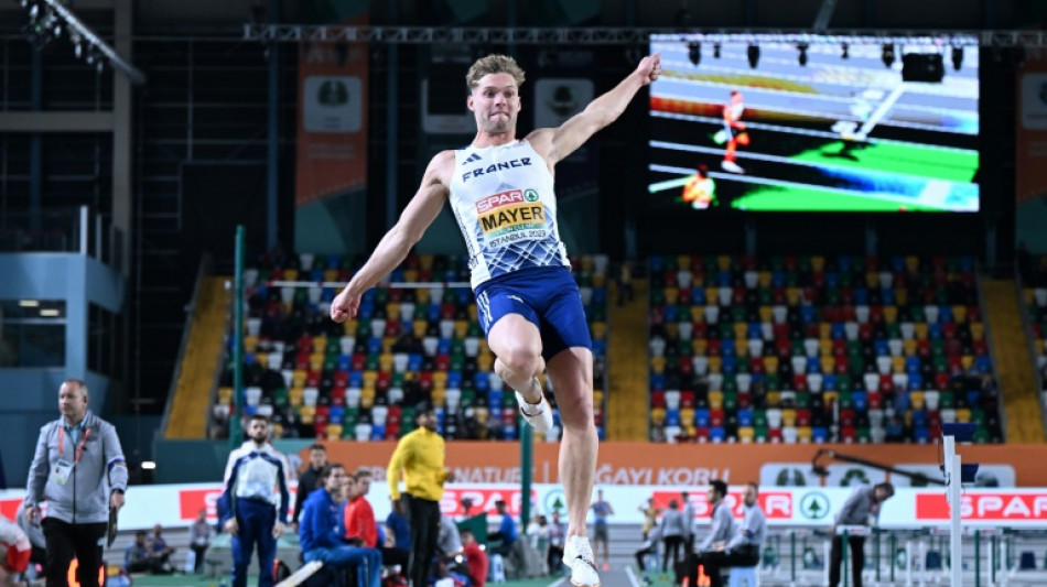 Euro d'athl&eacute;tisme en salle: ciel d&eacute;gag&eacute; pour Mayer, d&eacute;sillusion pour PML