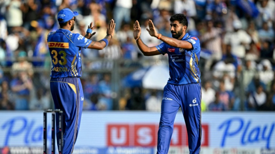 Bumrah claims 4-22 as Mumbai register five straight IPL wins