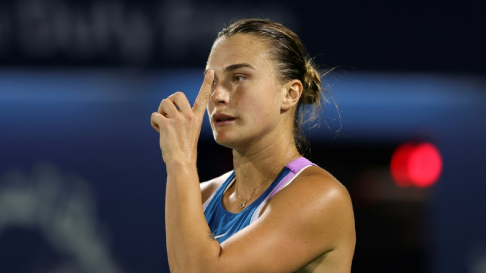 'Doesn't matter,' says Sabalenka as perfect run ends in Dubai
