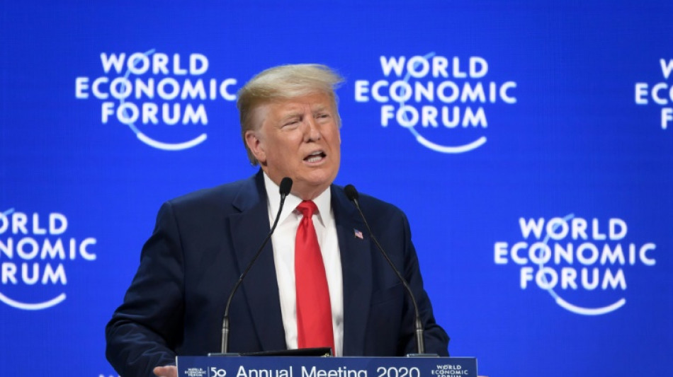 Trump participar&aacute; por videoconferencia en el Foro de Davos