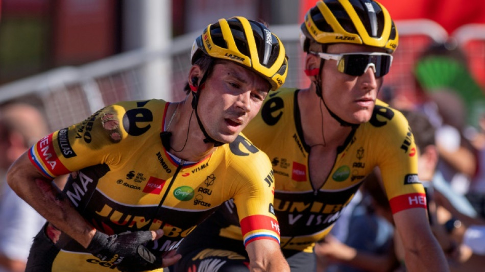 Reigning champion Roglic out of Vuelta after crash