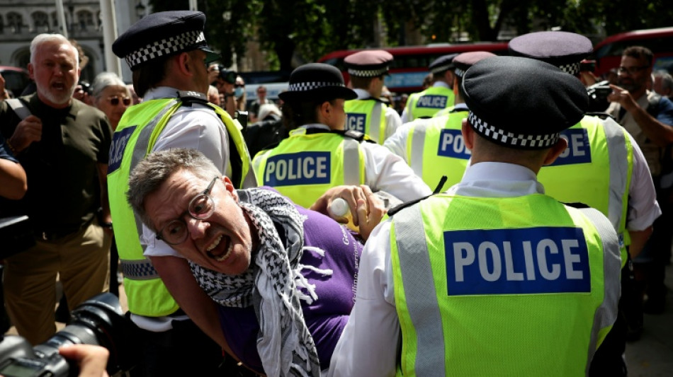 Royaume-Uni : 466 arrestations lors d'une manifestation en soutien au groupe interdit Palestine Action