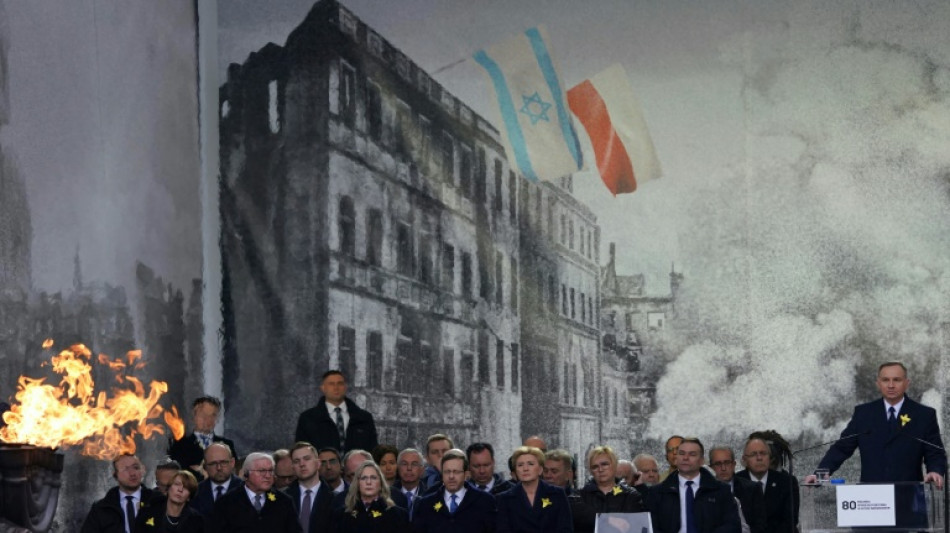 Steinmeier bittet bei Gedenken an Ghetto-Aufstand um Vergebung f&uuml;r NS-Verbrechen