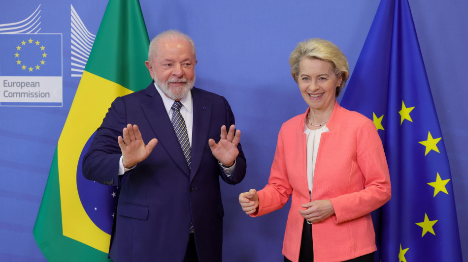 Lula insiste sull'accordo Ue-Mercosur, 'il Brasile &egrave; pronto'