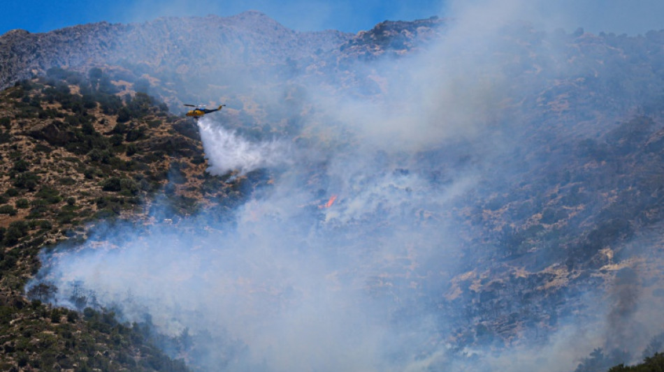 Grèce : nouvel incendie près d'Athènes