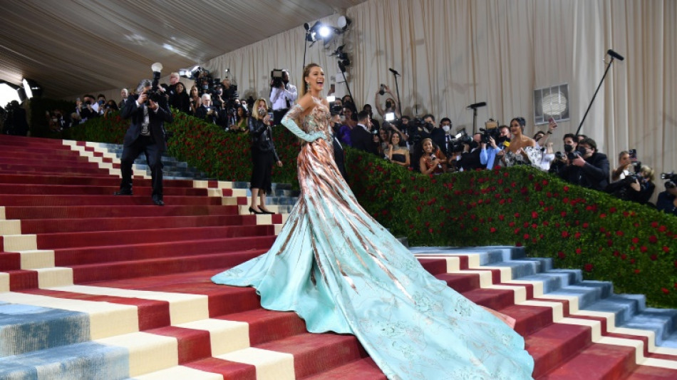 New York fait d&eacute;filer des stars mondiales &agrave; l'extravagant gala du Met