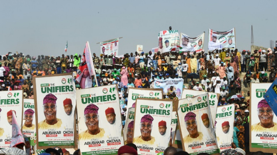 Invectives et scandales: une campagne acerbe au Nigeria avant la pr&eacute;sidentielle