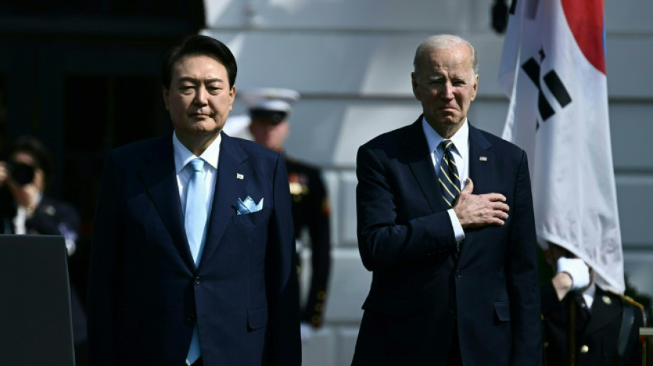 Biden und Yoon beraten in Washington &uuml;ber Konflikt mit Nordkorea