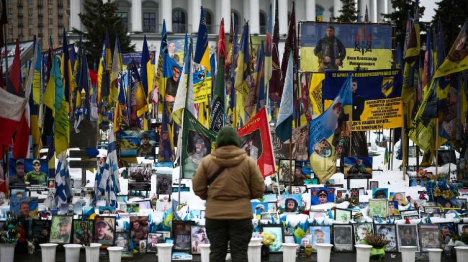 Ukraine: des dirigeants europ&eacute;ens &agrave; Kiev pour le quatri&egrave;me anniversaire de l'invasion russe