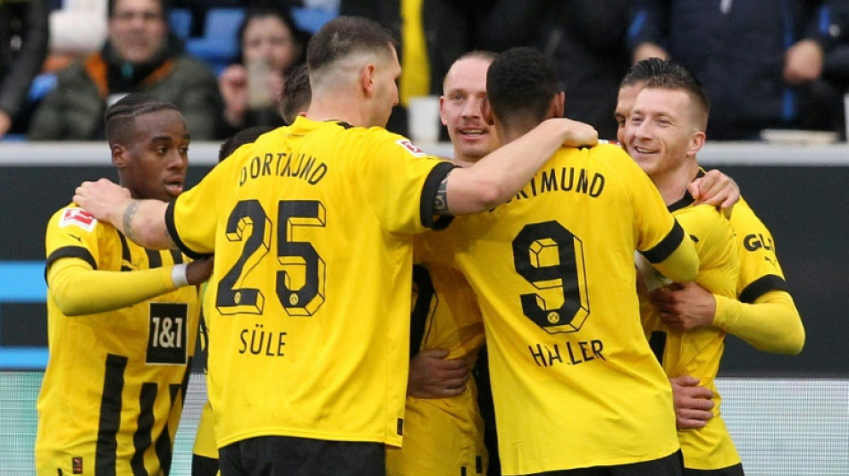 Freak Brandt goal sinks Hoffenheim as Dortmund go three points clear