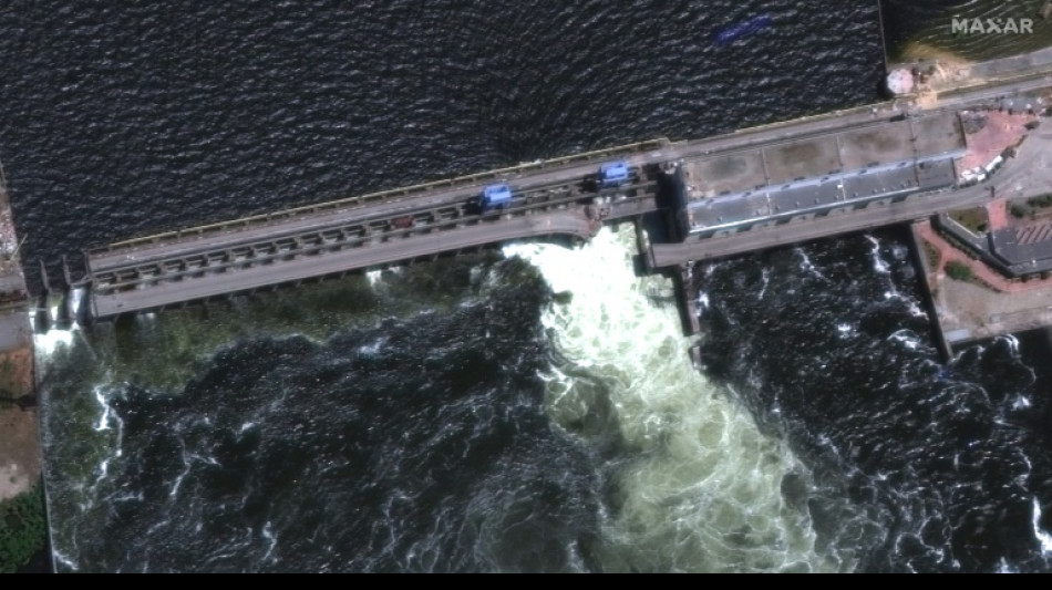 Russland und Ukraine machen sich gegenseitig f&uuml;r Angriff auf Staudamm verantwortlich