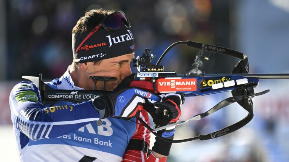 Biathlon: Fillon Maillet positif au Covid et forfait jusqu'&agrave; Oslo