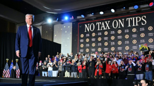 Trump f&ecirc;te &agrave; Las Vegas sa premi&egrave;re semaine &agrave; la Maison Blanche