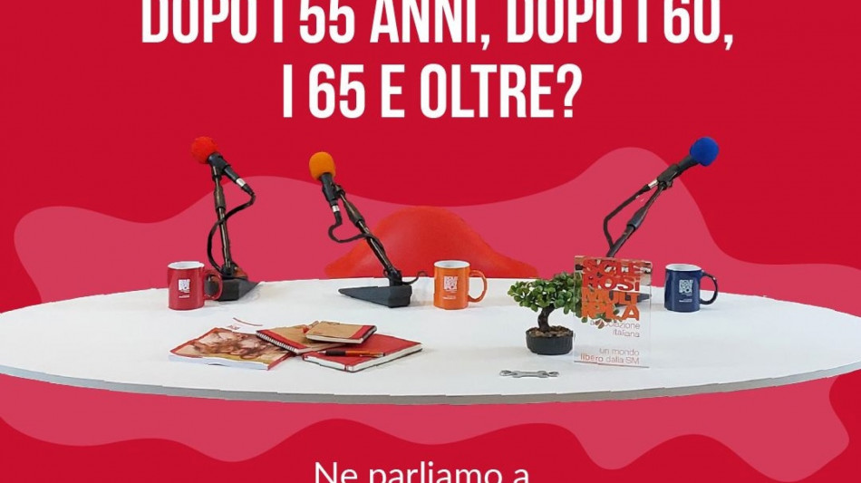 Sclerosi multipla, un podcast per affrontare l'et&agrave; che avanza