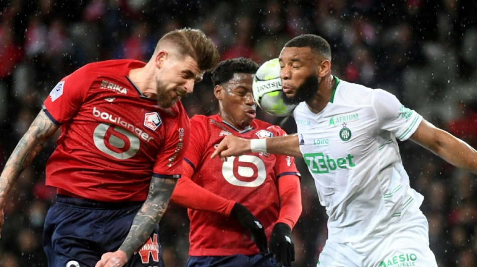 Foot/L1: Lille tenu en &eacute;chec &agrave; domicile (0-0) par Saint-Etienne