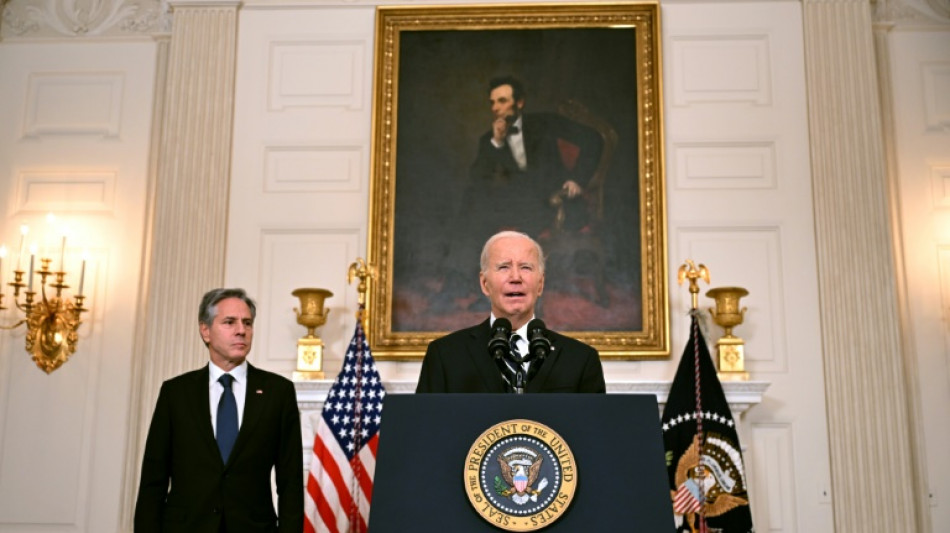 Biden vows 'rock solid' support, defense aid for Israel