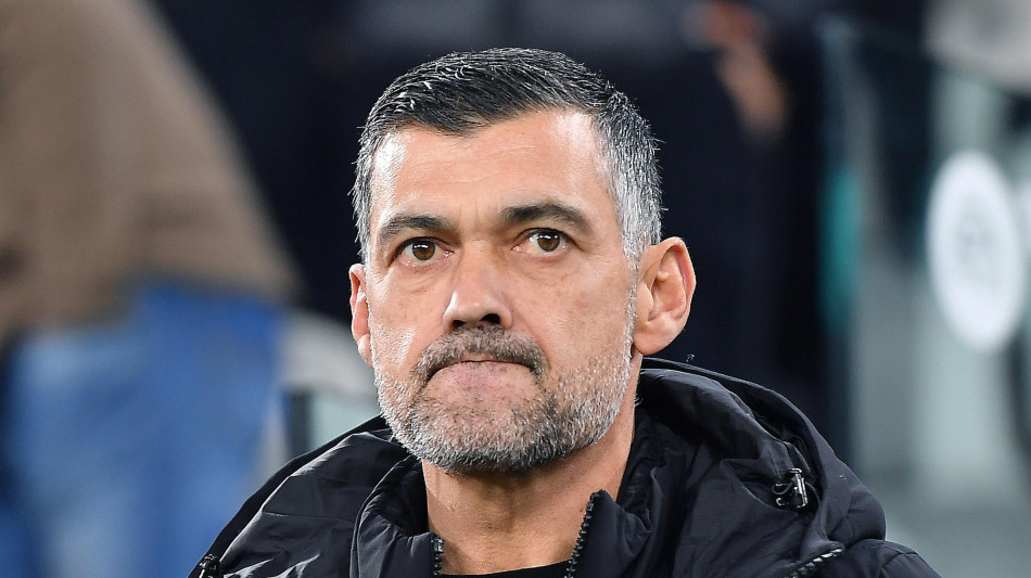 Champions: Concei&ccedil;ao "tifosi troppo divisi, &egrave; Milan che perde"