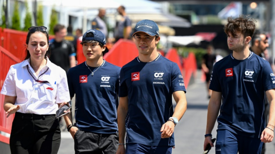 Japan's Tsunoda flying high in Baku