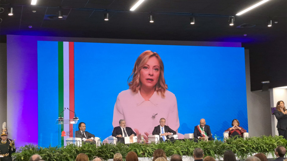 Meloni, Italia che cresce &egrave; merito del tessuto produttivo