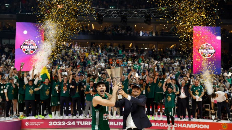 Basket: le Panathina&iuml;kos champion d'Europe treize ans apr&egrave;s son dernier sacre