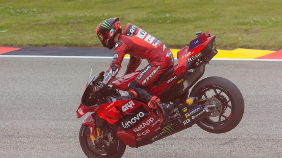 MotoGP: vainqueur en Allemagne, Bagnaia prend la t&ecirc;te du championnat &agrave; Martin