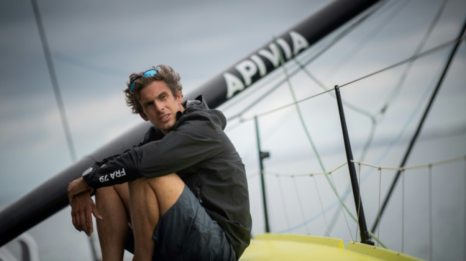 En mer, Charlie Dalin "invente" son nouveau bateau volant pour le Vend&eacute;e Globe 2024