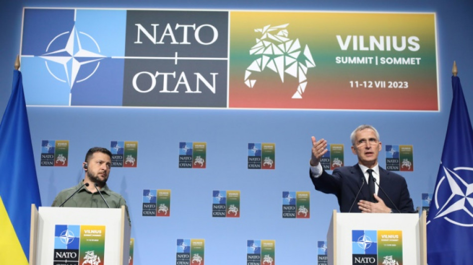 Zelensky adverte que promessas do G7 n&atilde;o substituem ades&atilde;o &agrave; Otan