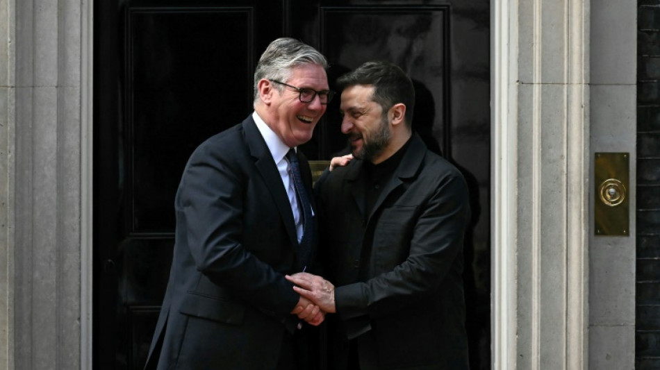 Zelensky in London to meet PM ahead of US-Russia summit